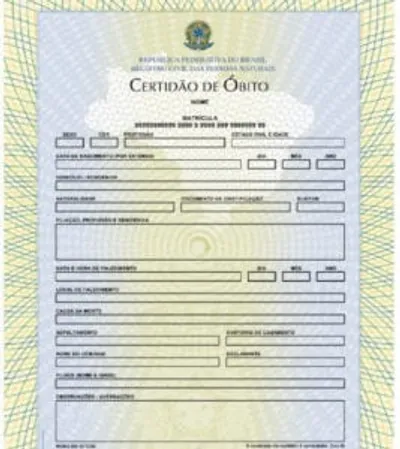  Brazilian Death Certificate Translation 